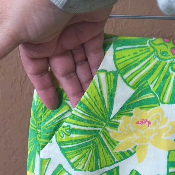 Lilly Pulitzer Cole Skirt Hip Hop Hooray Print Size 0 - Picture 6 of 10